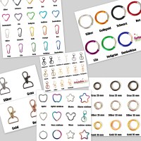 Schlüsselringe und Karabiner